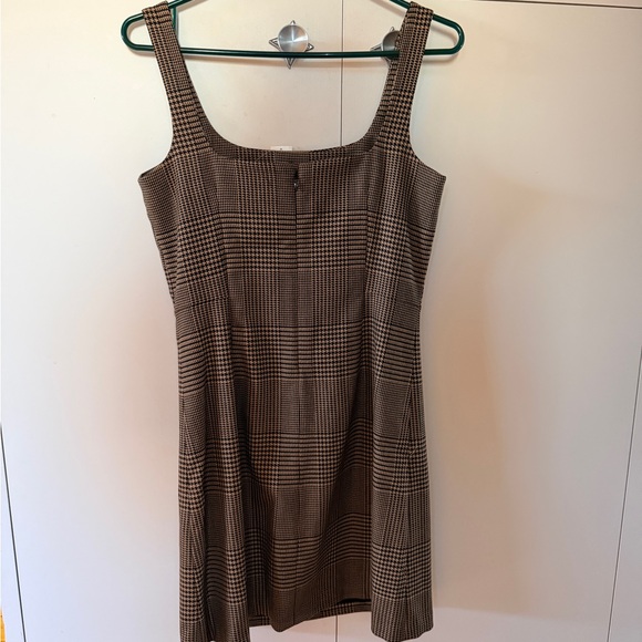 Banana Republic Checkered Mini Dress - Black and Brown - Picture 3 of 3